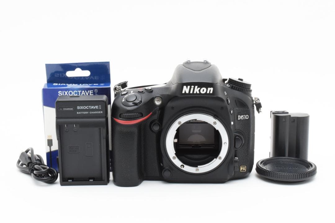 超美品 ニコン D610 デジタル ボディ ショット枚数　14752枚 M318
