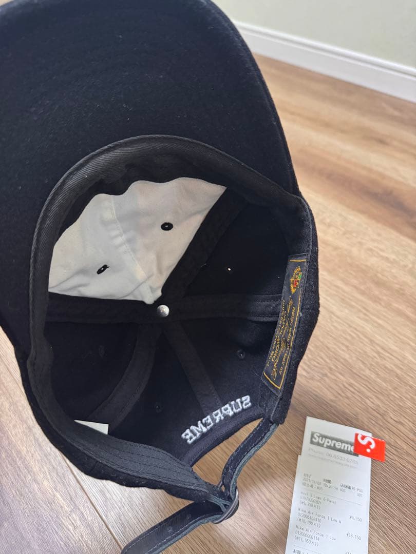 帽子 supreme Wool S Logo 6-Panel
