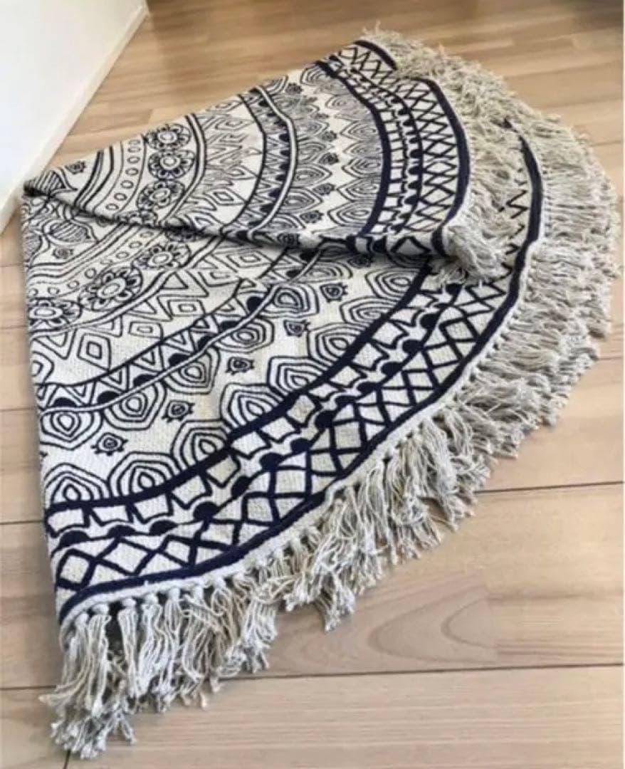 ラグ・カーペット round beach rug