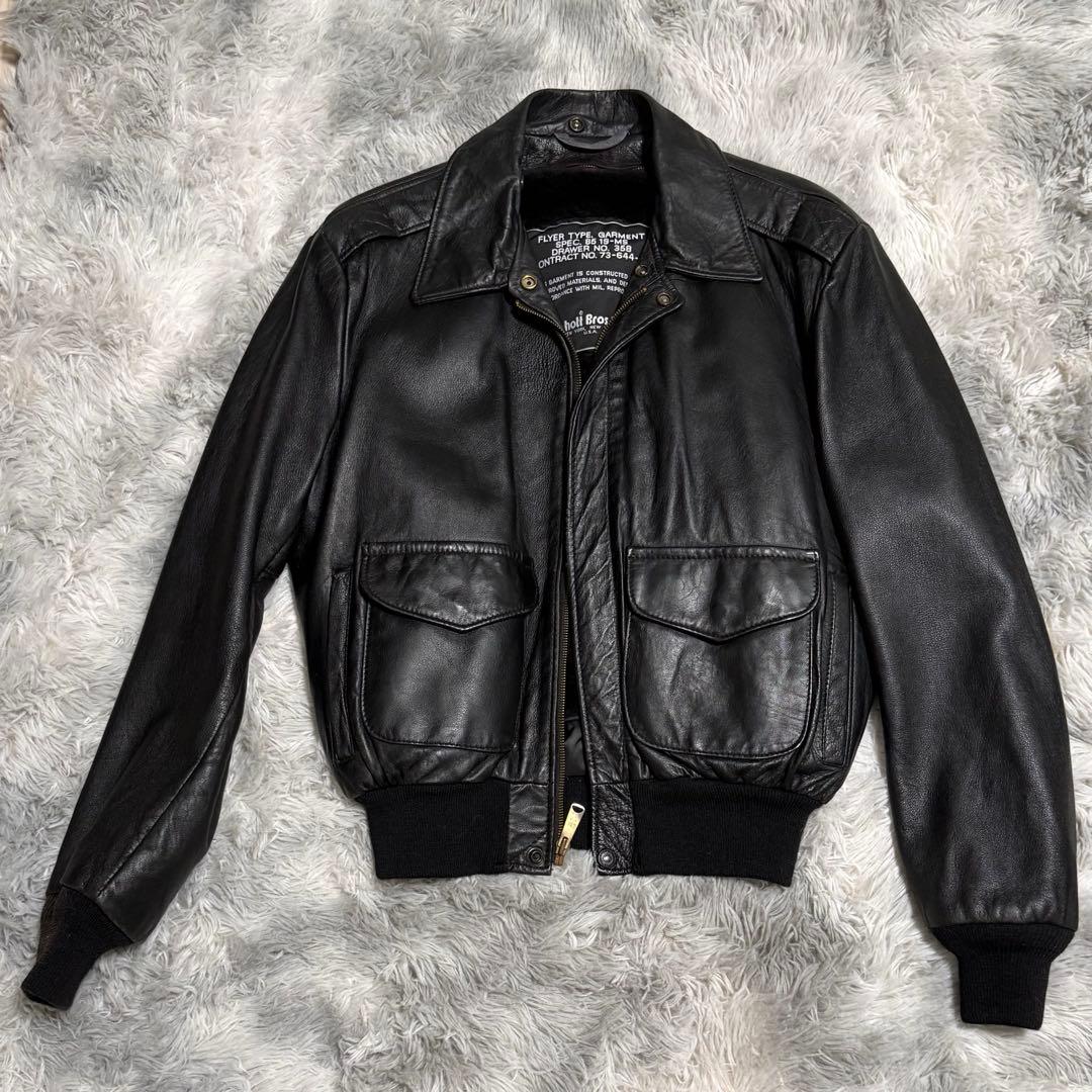 Schott A-2 G-1フライトジャケット レザージャケット 40 アメカジ