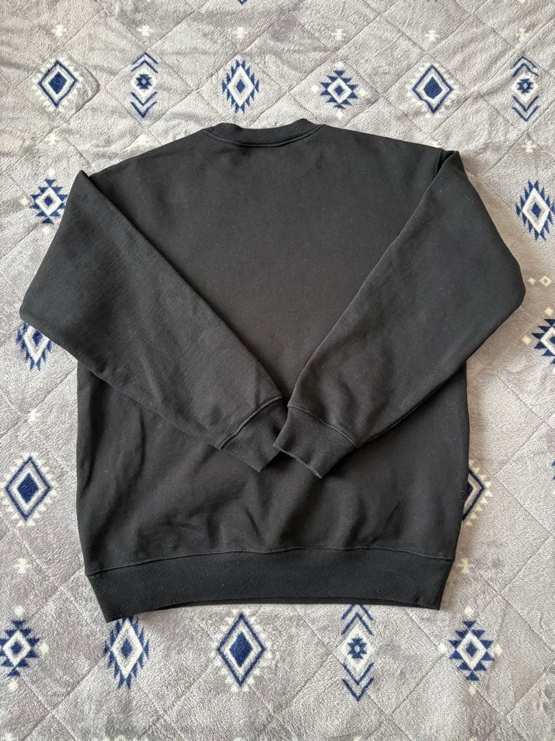 Dime ブラック クルーネックスウェット M