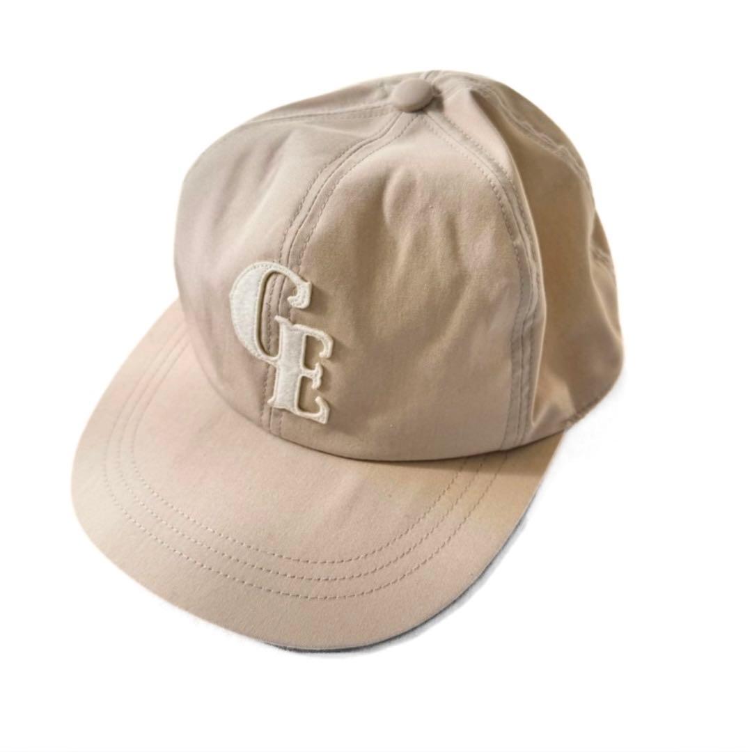 GOODENOUGH フェルトロゴ BBキャップ ナチュラル fragment