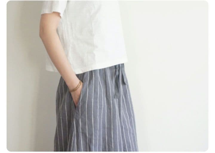 最終価格：fog linen work ワイドパンツ美品