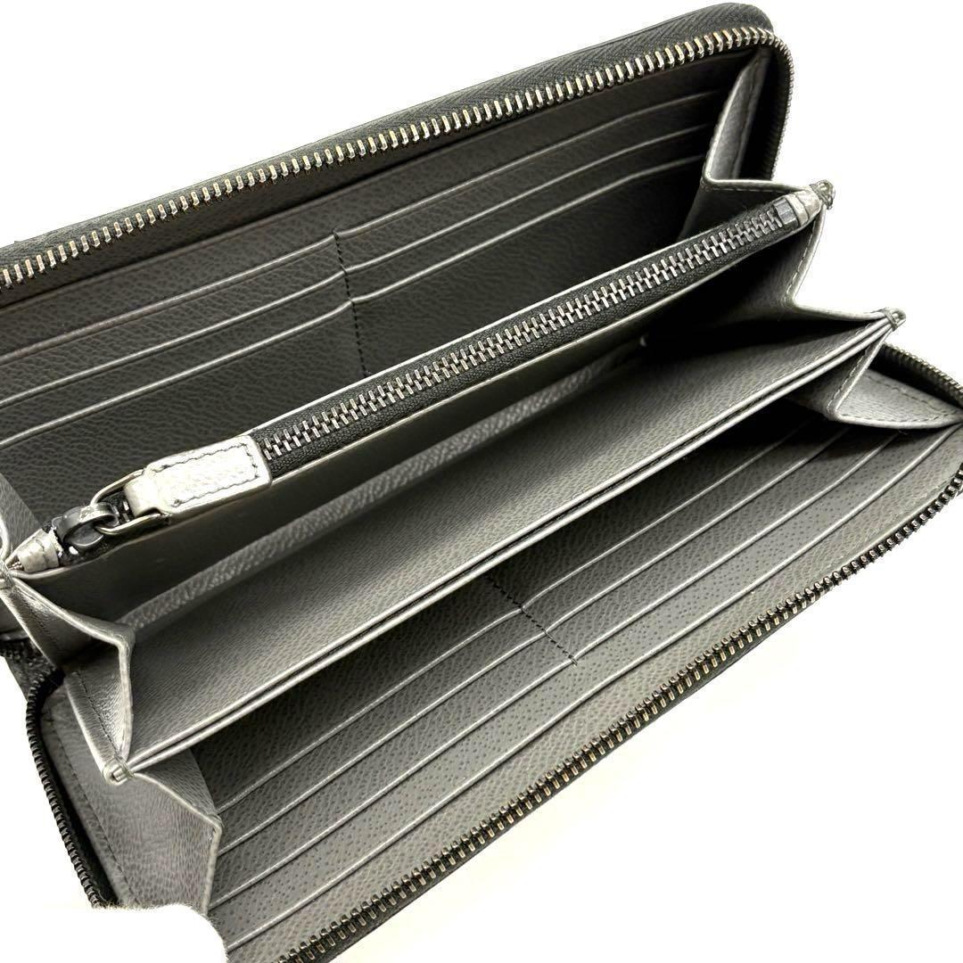 正規品 プラダ 2ML317 サフィアーノ 箱付 長財布 黒 ギャランティカード