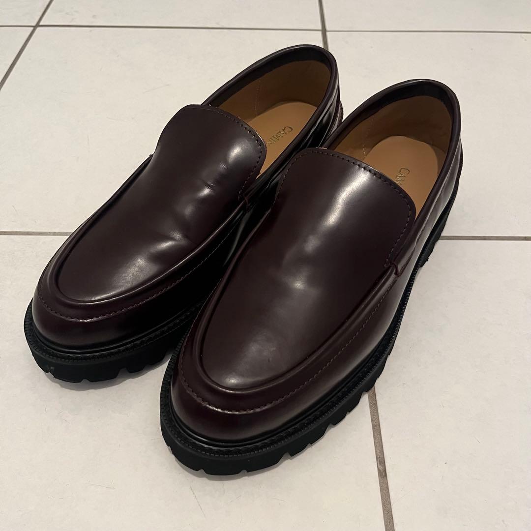 カレンソロジー販売【CAMINANDO】プレーンローファー（ブラウン）