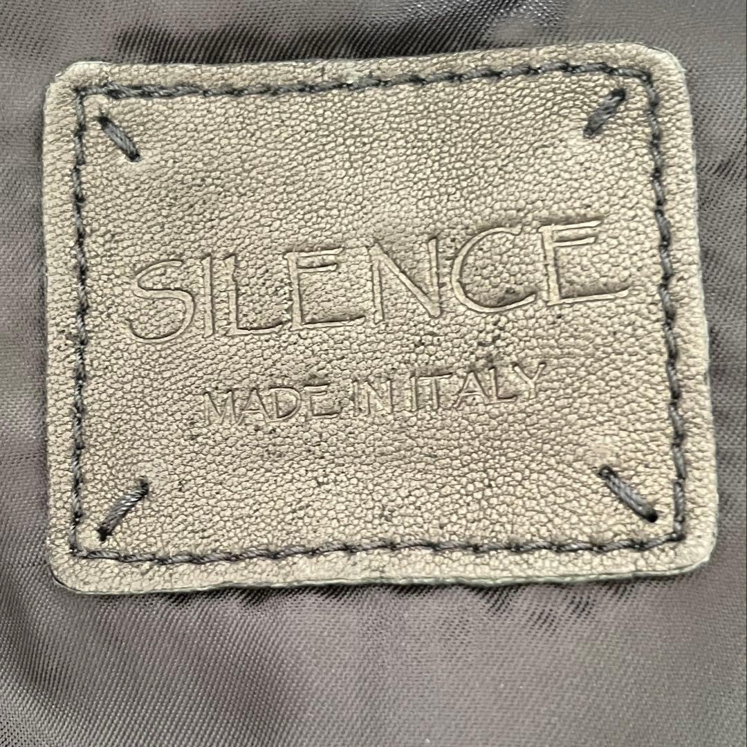 BR別注 SILENCE スウェード シングルライダース