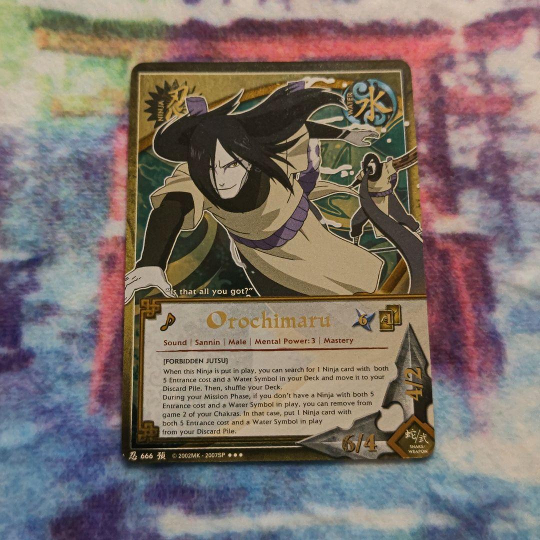 NARUTO ナルトカードゲーム CCG 大蛇丸 SR