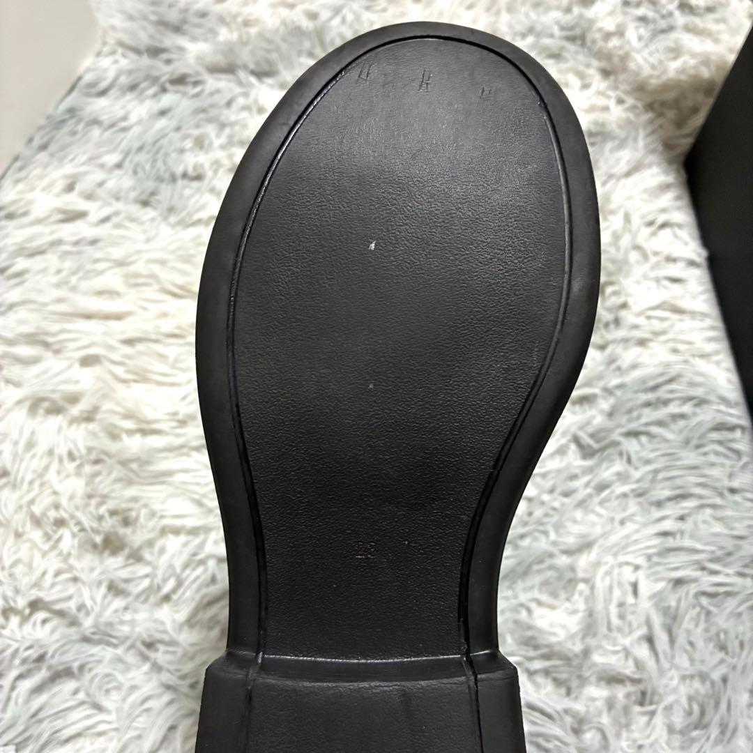 【良品】Purpred 撥水 ラバーブーツBLACK〈定価42,900円〉