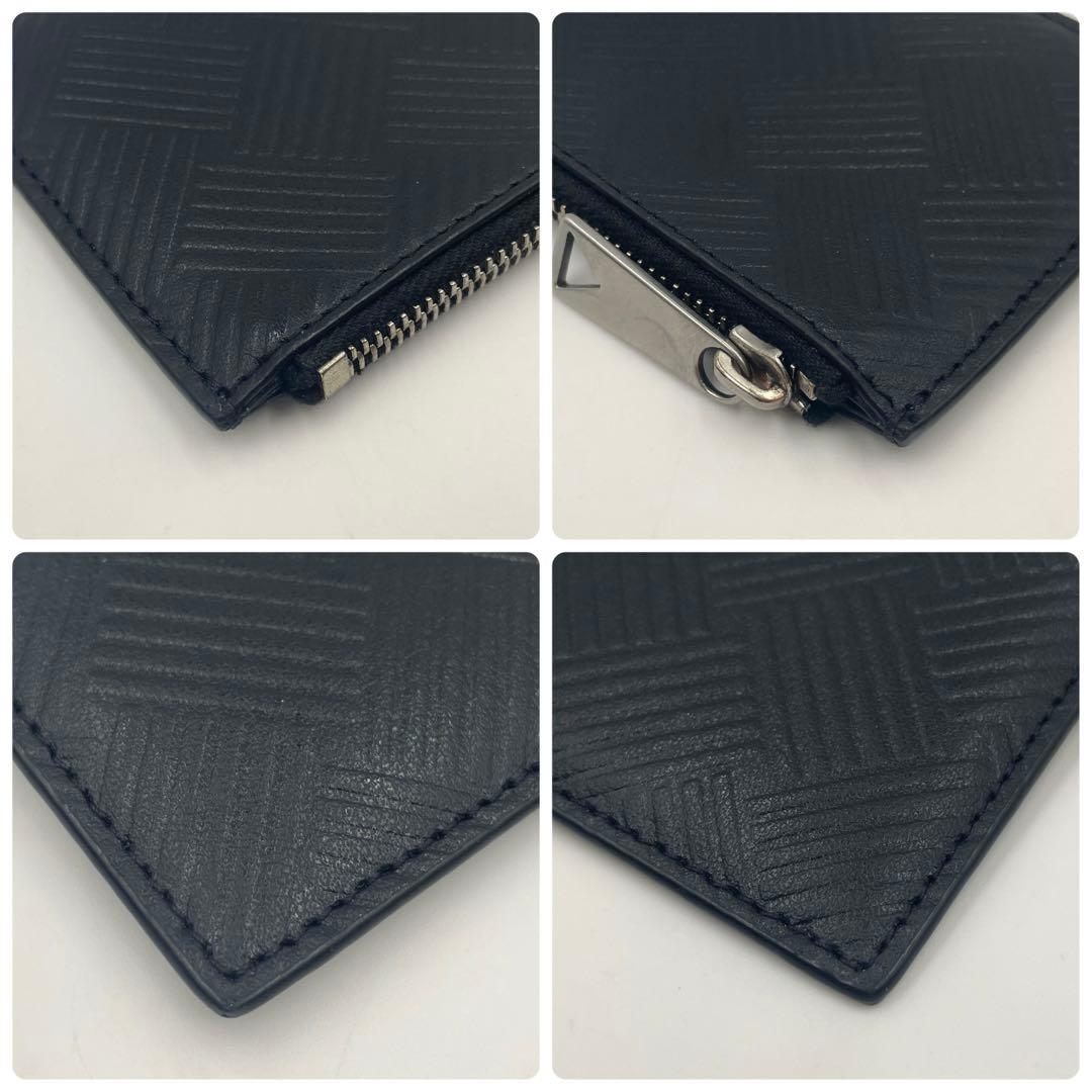 BOTTEGA VENETA ブラックレザーケース