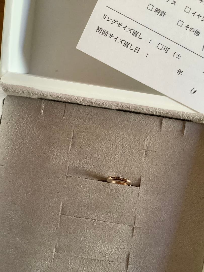 ✴︎ ete エテ ピアス シングルピアス K10 ミストピンク　ピース