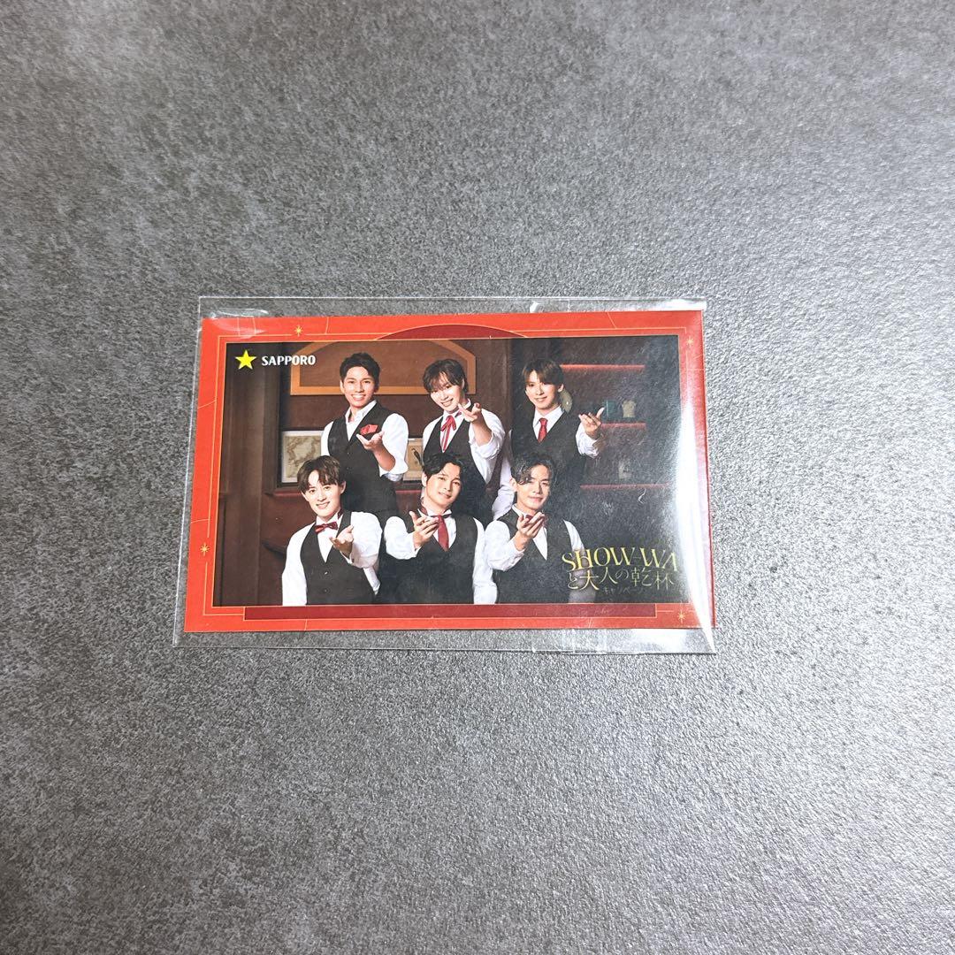 SHOW-WA 大人の乾杯キャンペーン ミニフォトカード 全員 トレカ