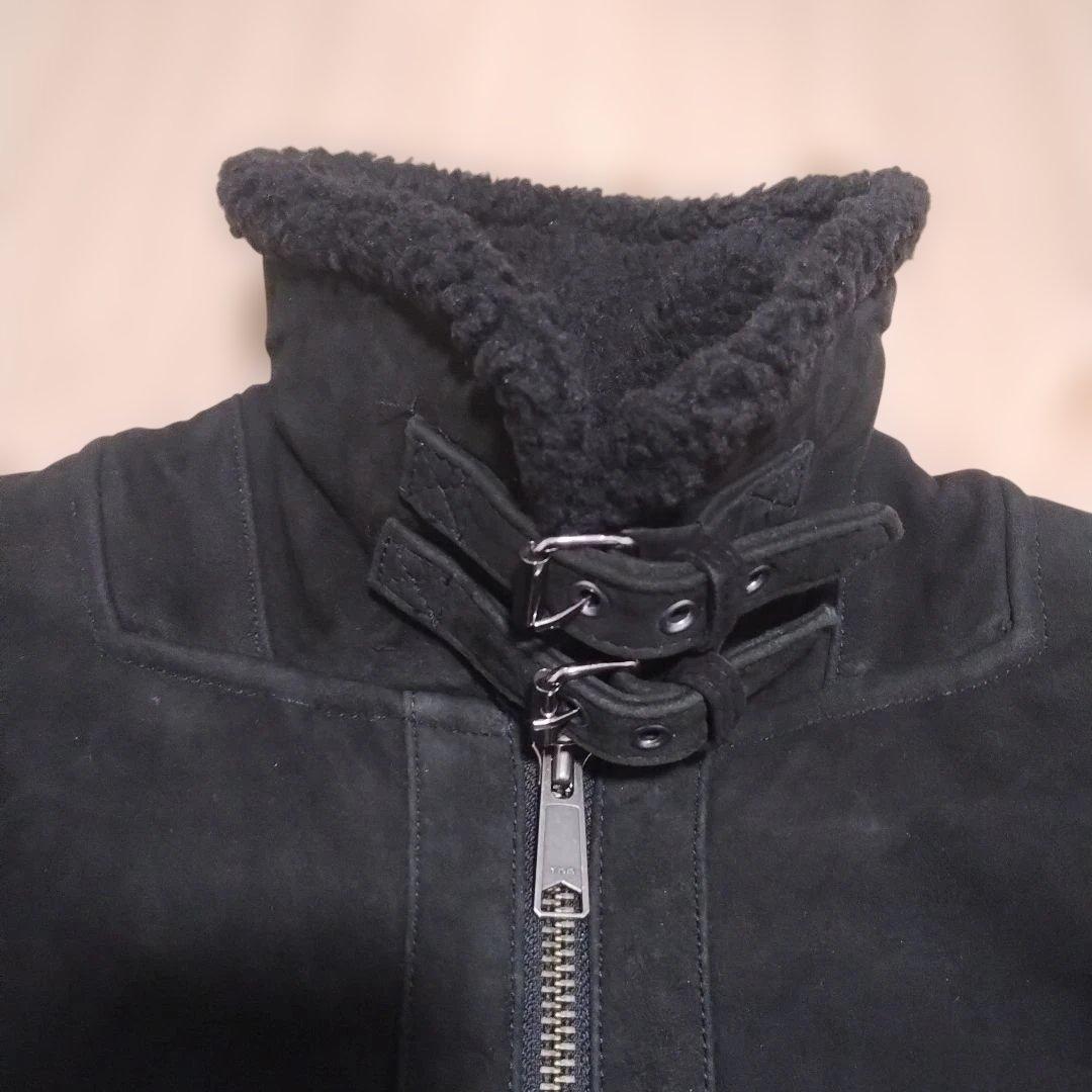 D'AMICO bologna ダミコ ボローニャ ムートンジャケットオールレザ