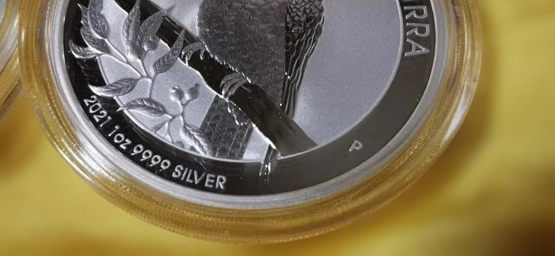 チ*イ様 オーストラリア・クーカバラ銀貨 5枚セット 2021年　新品未使用品