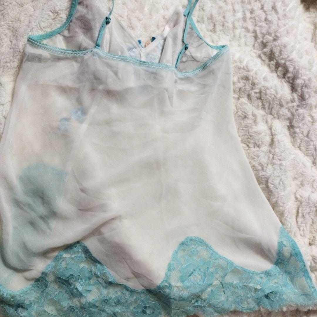 Salute 刺繍シフォンキャミソール M　専用です