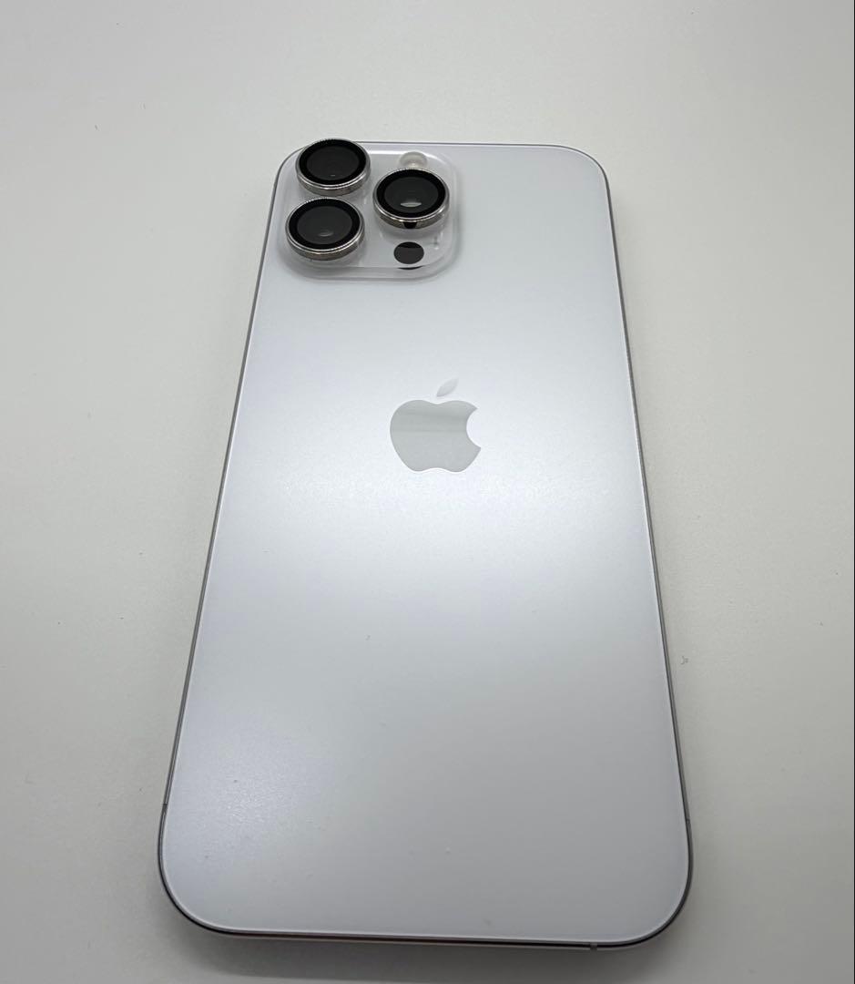 美品iPhone 16promax 256gb ホワイトチタニウム　SIMフリー