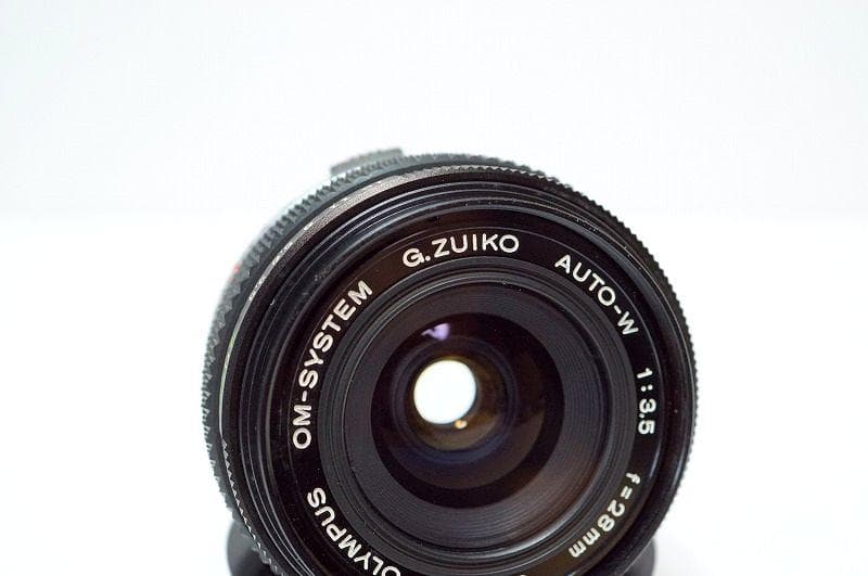 広角レンズ　OLYMPUS G.ZUIKO AUTO-W 28mm F3.5