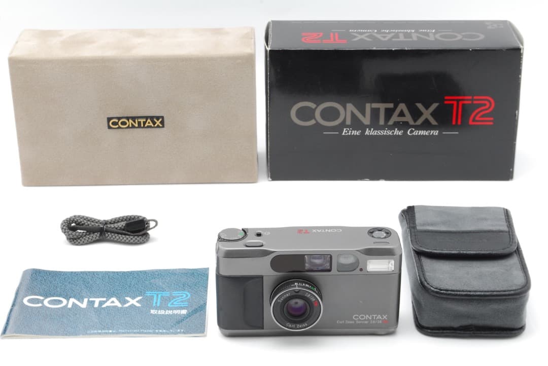 【美品 元箱付き】コンタックス CONTAX T2