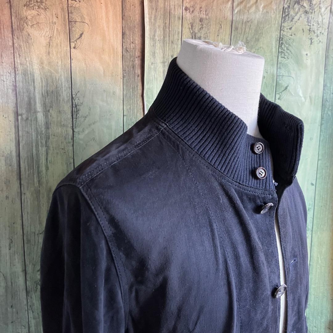 サルフラ　46 ジャケット　スウェード　Salfra ネイビー　Valstar