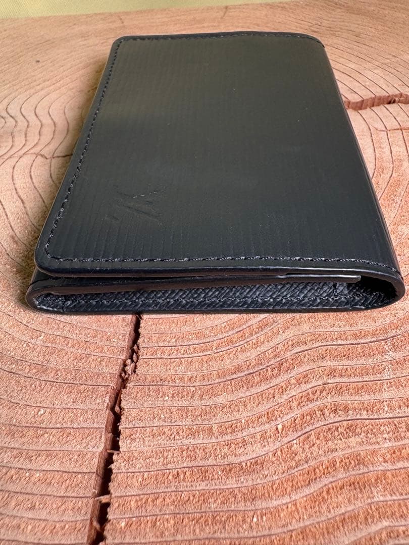 最終値下げ！　美品　Louis Vuitton ブラック 名刺入れ