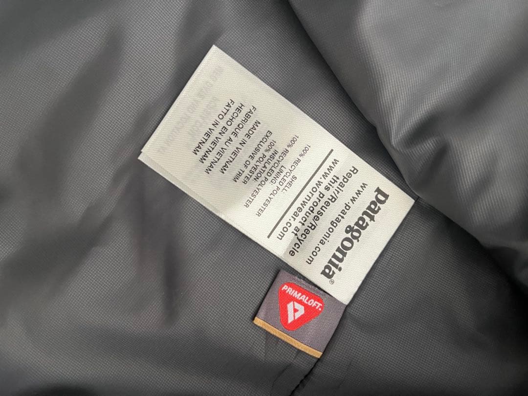 パタゴニア ナノパフ ベスト サイズXL フォージグレイ patagonia