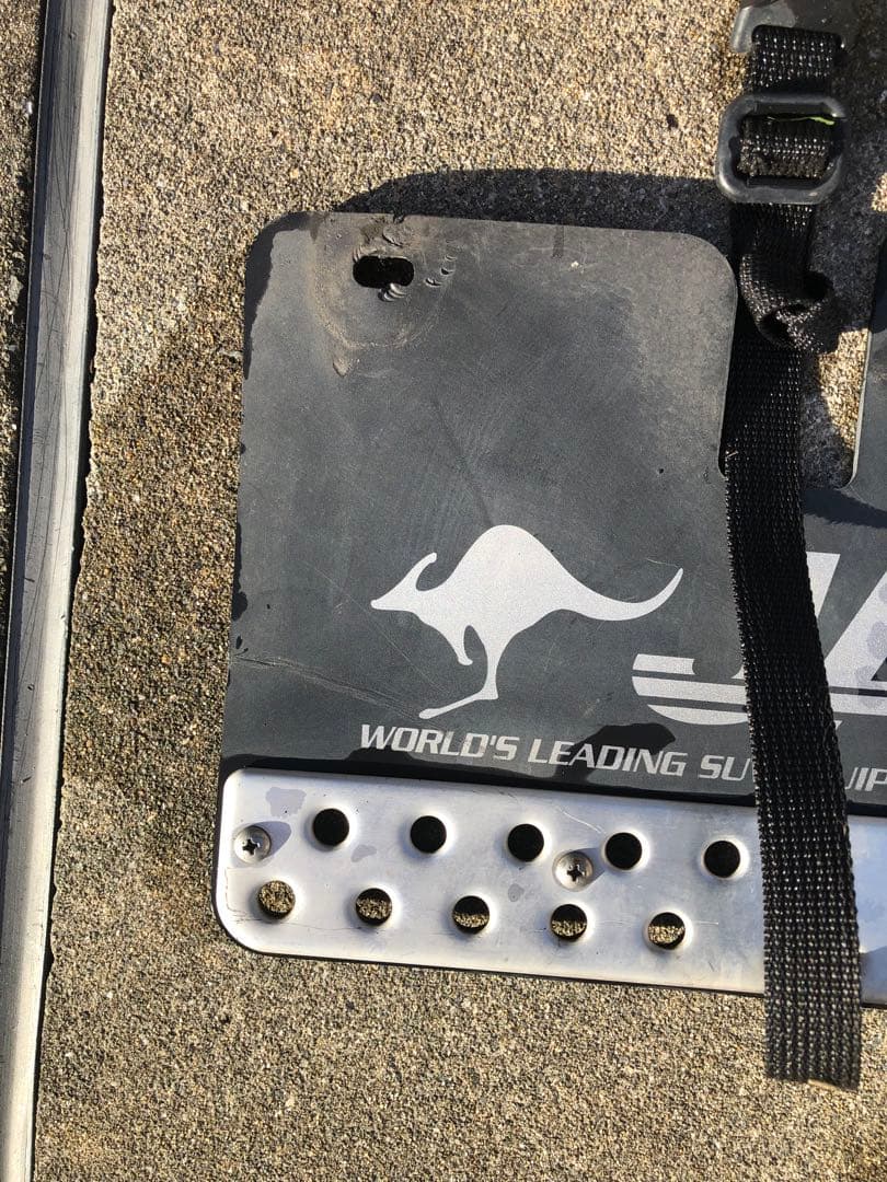 ジャオス　マットフラップ　マットガード　エクストレイル t32 黒　ねじなし