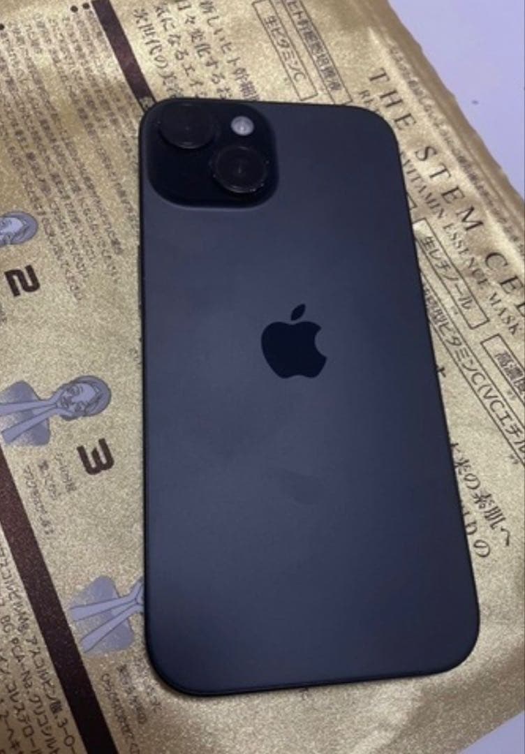 【早い者勝ち】Apple iPhone 15 ブラック 128GB