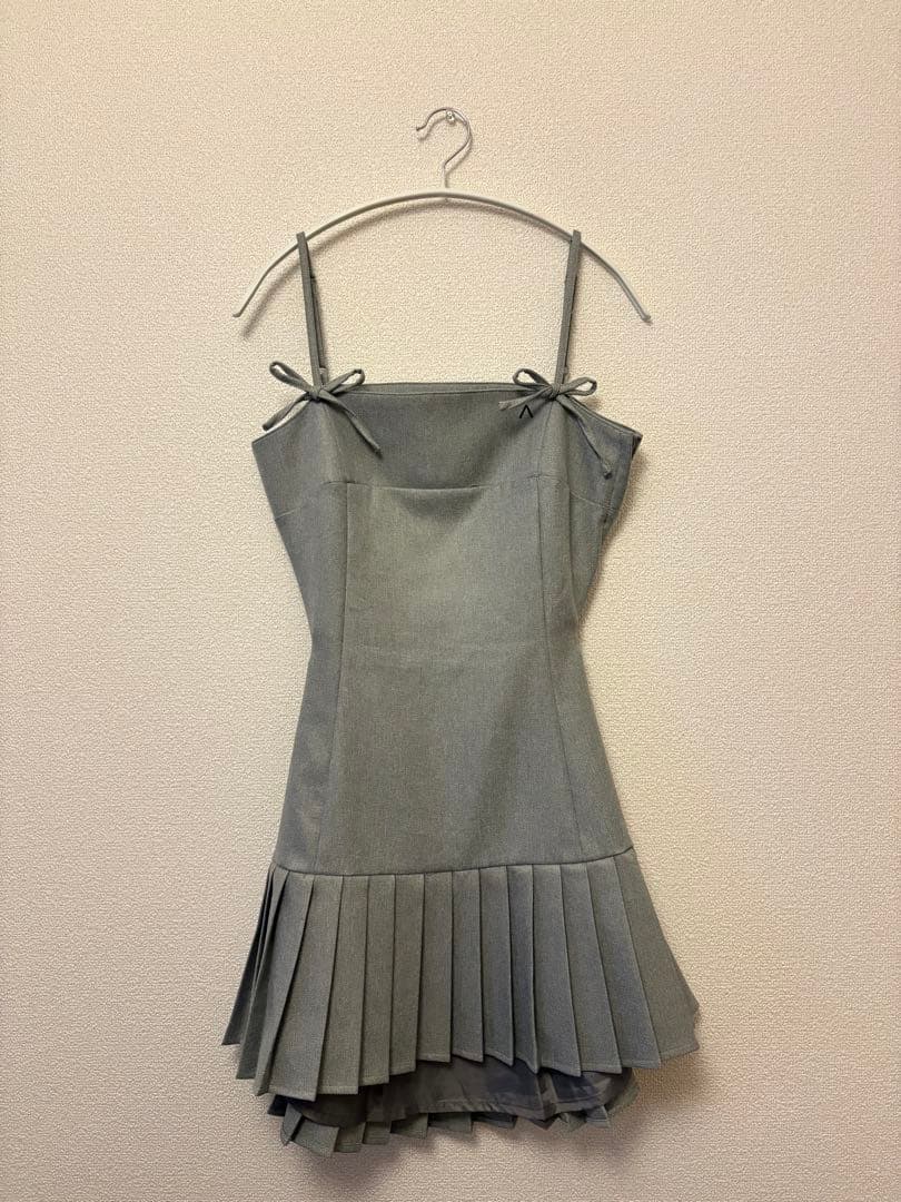 ワンピース Karen knit set mini dress andmary