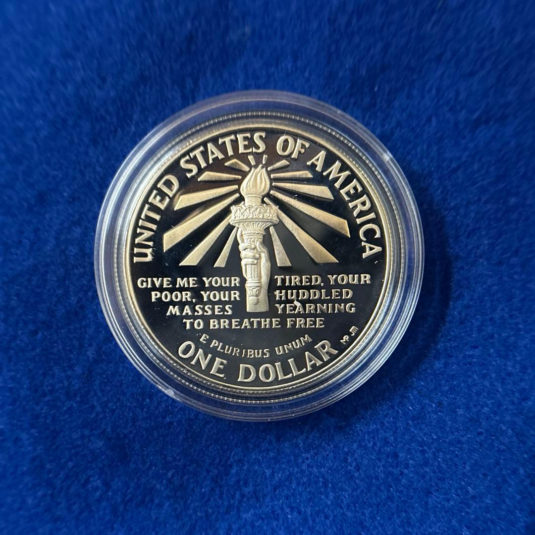 リバティー1ドル記念銀貨