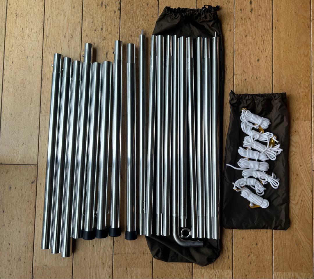 【廃盤品／お買得】ogawa ツインピルツフォーク＋フルインナー・二股ポール付き