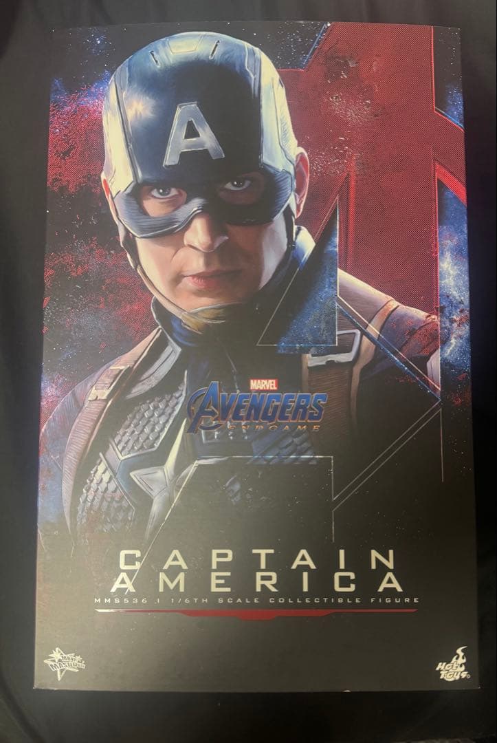 【付属品完備】ホットトイズ キャプテン・アメリカ アベンジャーズ/エンドゲーム