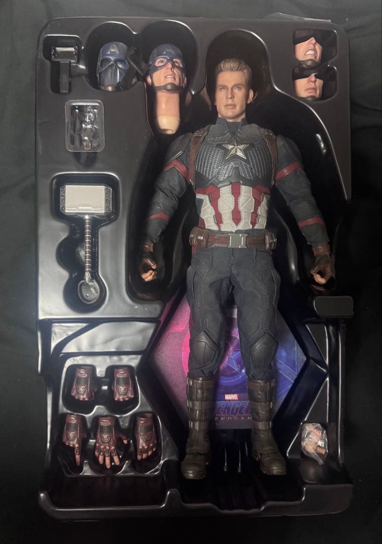 【付属品完備】ホットトイズ キャプテン・アメリカ アベンジャーズ/エンドゲーム