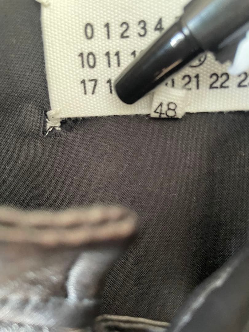 メゾンマルジェラ　5zipライダース　八の字ライダース　公式EC48サイズ欠品中