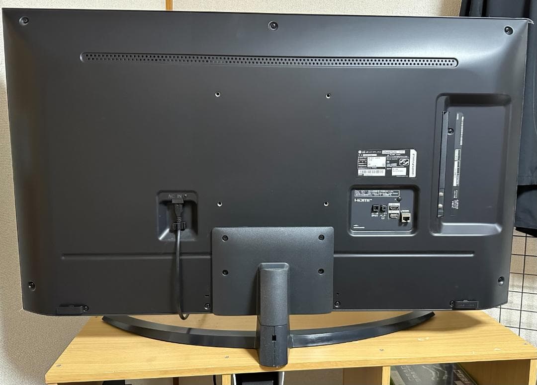 LG 43型 4Kチューナー内蔵 液晶テレビ 43NANO76JPA 2022年