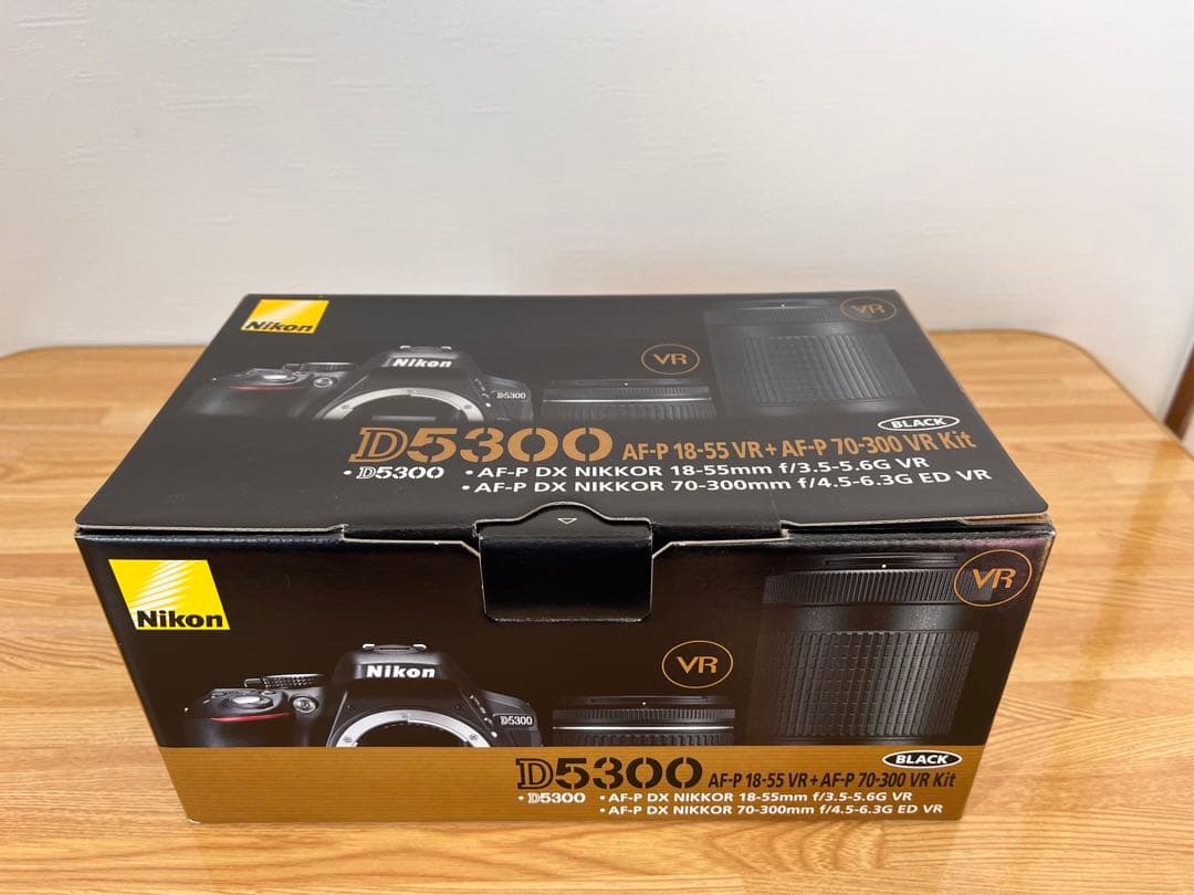 Nikon D5300 AF-P ダブルズームキット BLACK