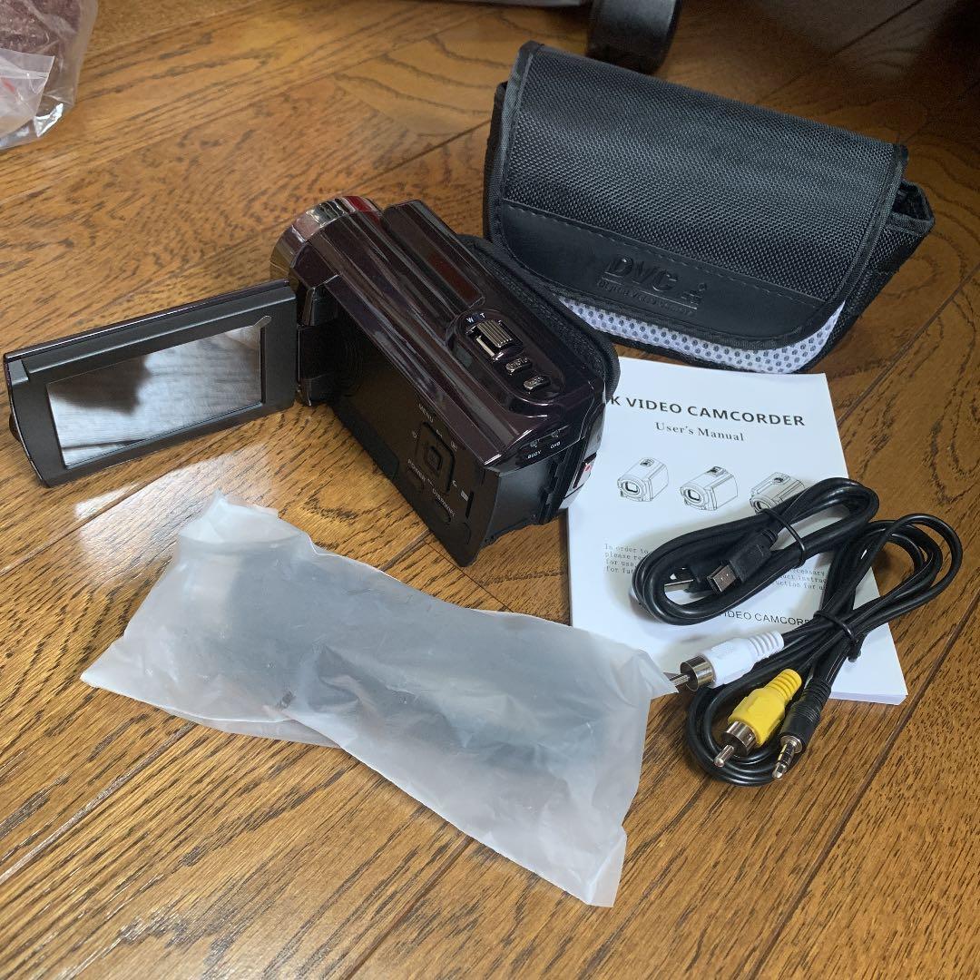 【４月末で処分します】andoer 4Kビデオカメラ