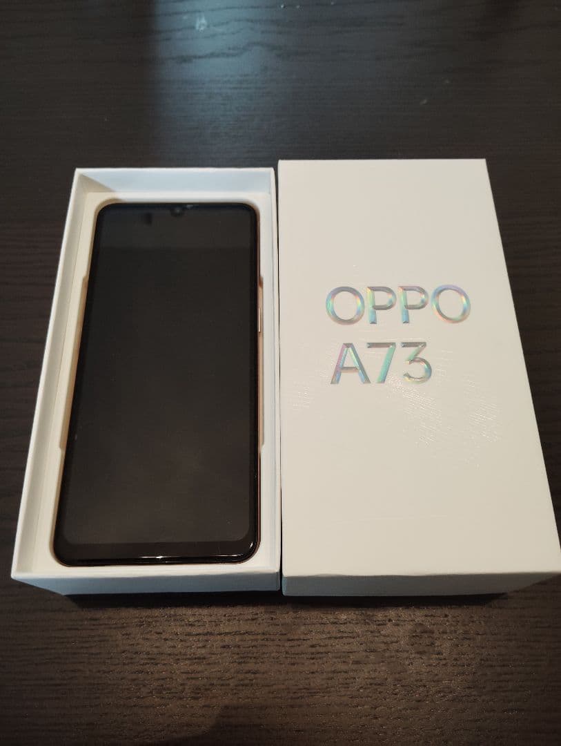 OPPO A73 オレンジ　中古品