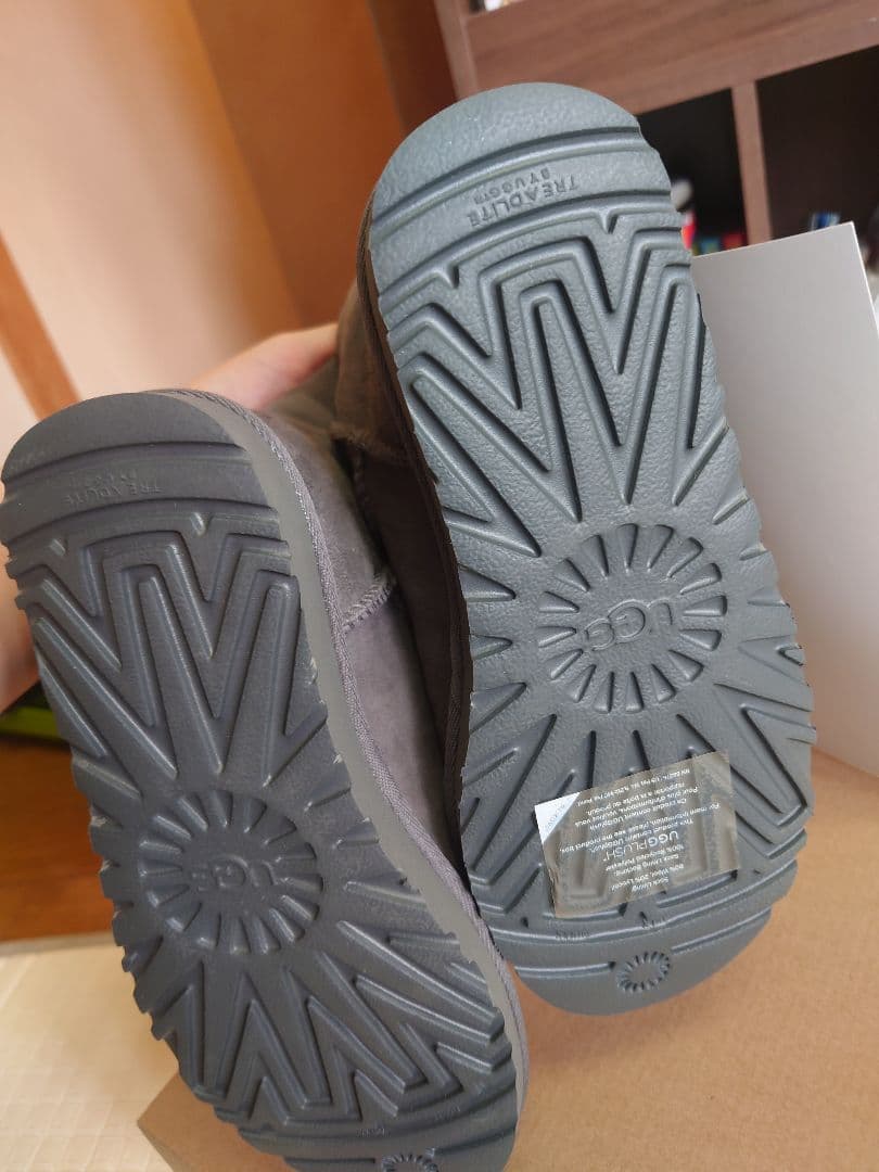 UGG W BAILEY ZIP MINI グレー 5サイズ