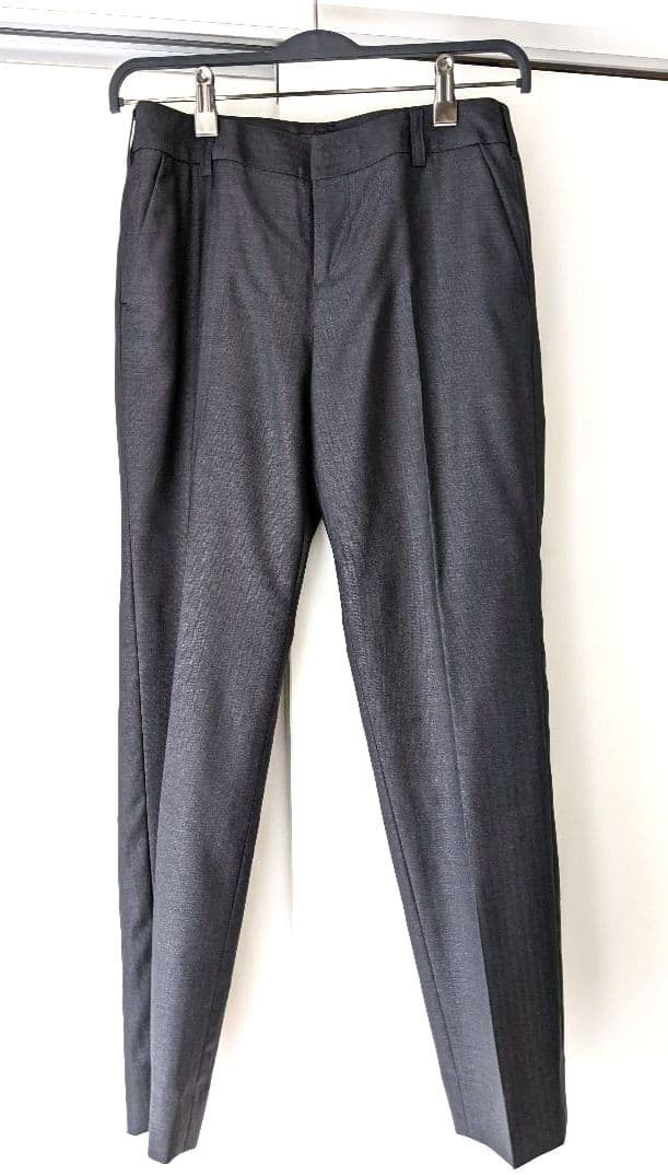 【極美品】ROPE　ロペ　グレー　イタリア生地　パンツ スーツ 　総裏　日本製