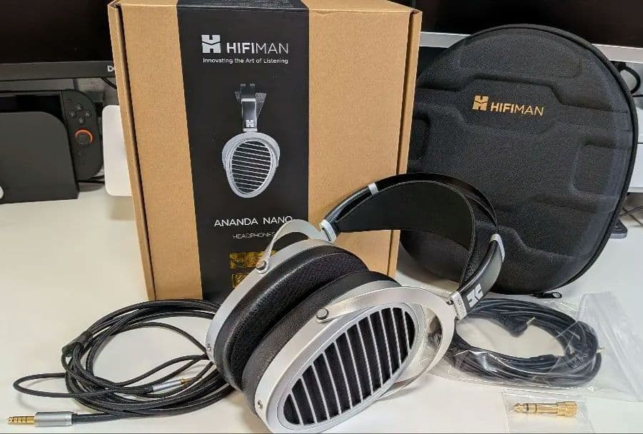【美品】HIFIMAN ANANDA NANO バランスケーブル付き