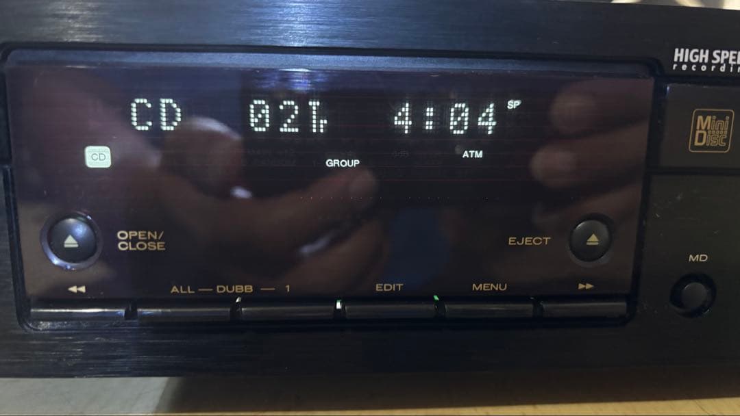 marantz　CD MDデッキ　CM6001