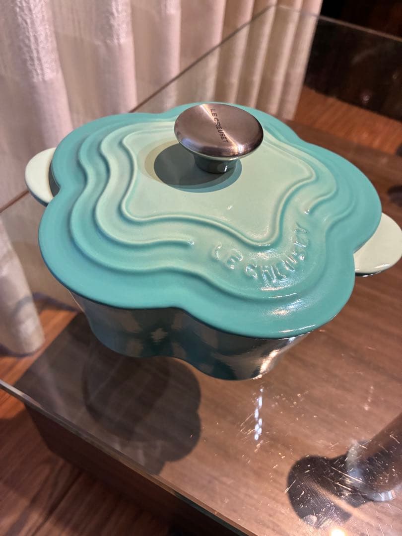 Le Creuset ココットフルール 16 クールミント