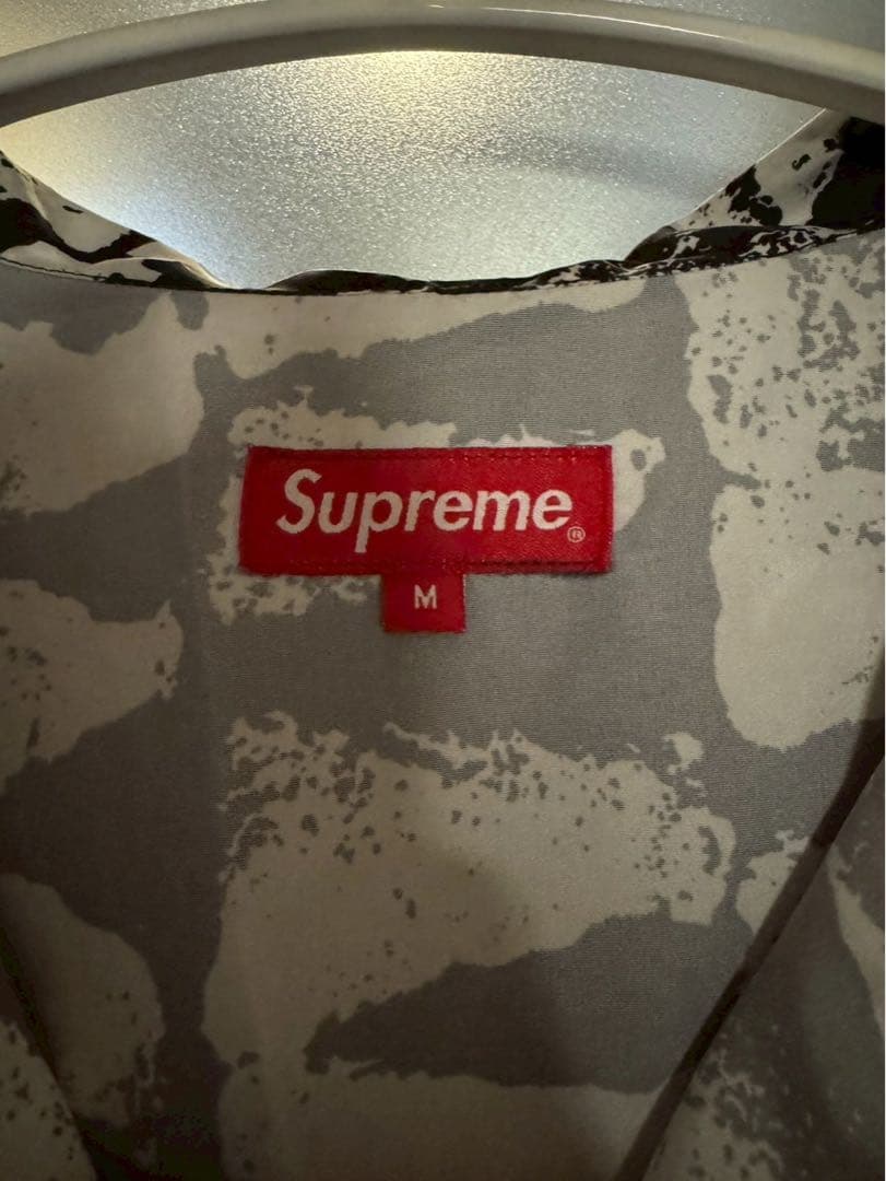 SUPREME 14SS ナイロン フーデット プルオーバー アノラックパーカー