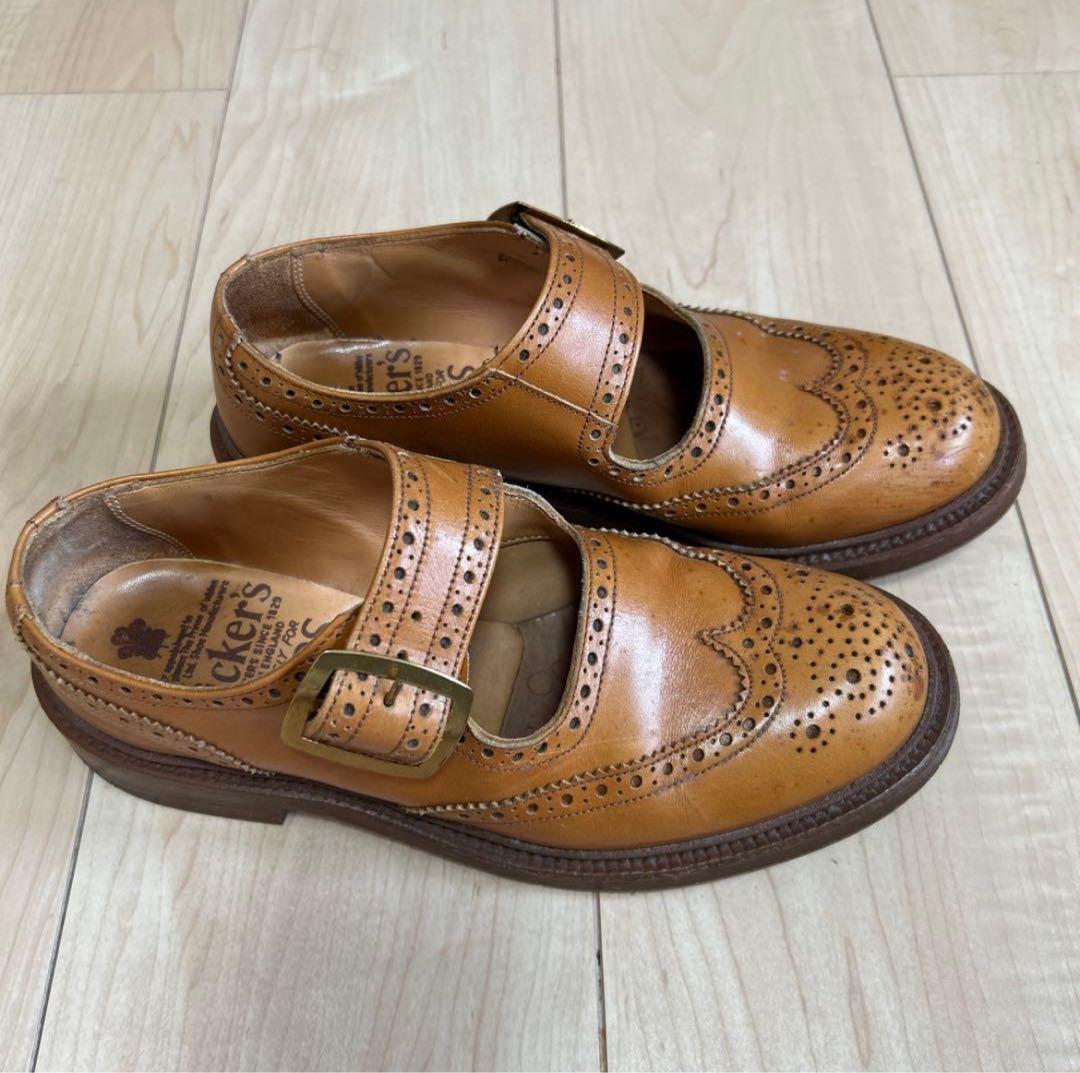 Tricker's メリージェーン　トリッカーズ　 ウィングチップ　バートン