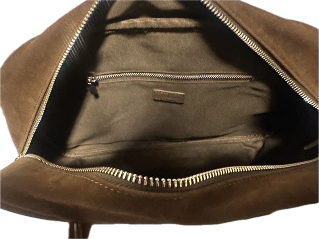 anuke Ecoleather Boston Bag ブラウン