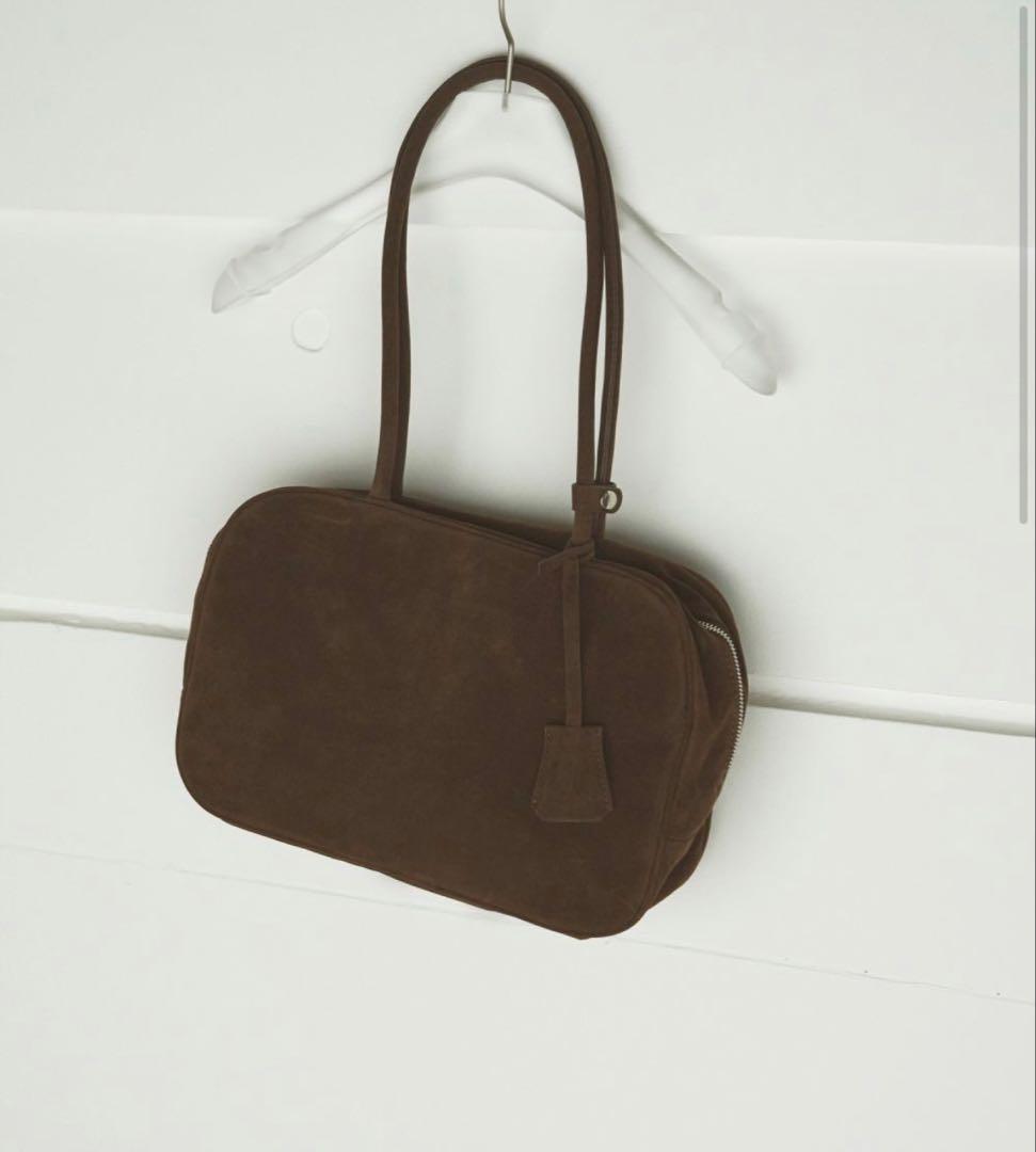 anuke Ecoleather Boston Bag ブラウン