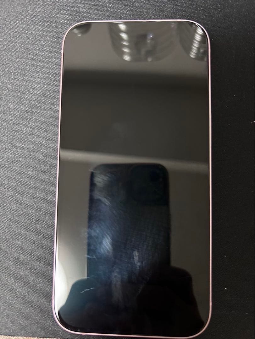 【背面割れあり】iPhone15 256GB SIMロック解除済み