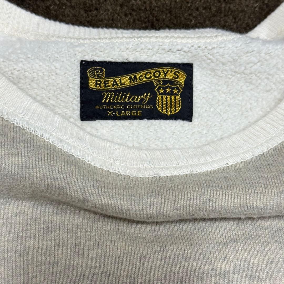 ザ リアルマッコイズ ミリタリースウェット