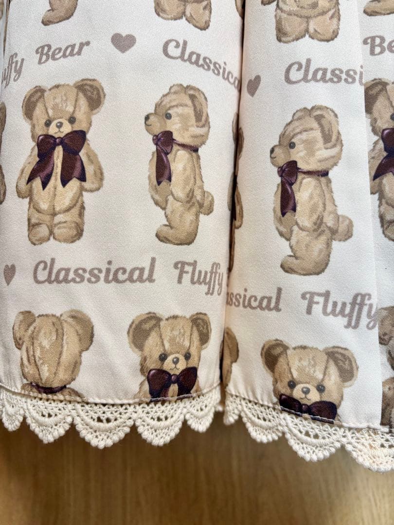 アクシーズファムカワイイ　フラッフィベア　ジャンスカ