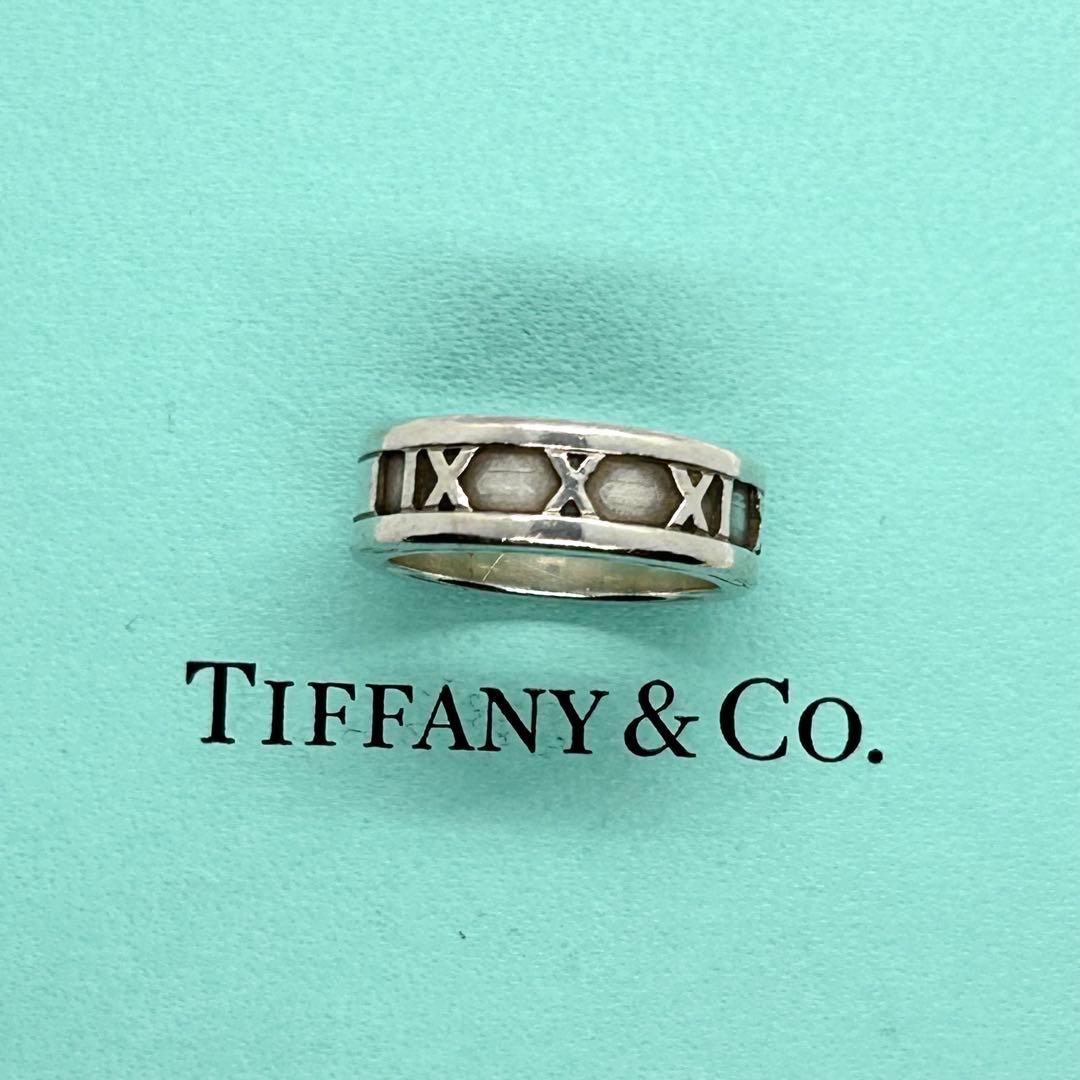 TIFFANY ティファニー アトラス リング SV925 8号 上品 定番