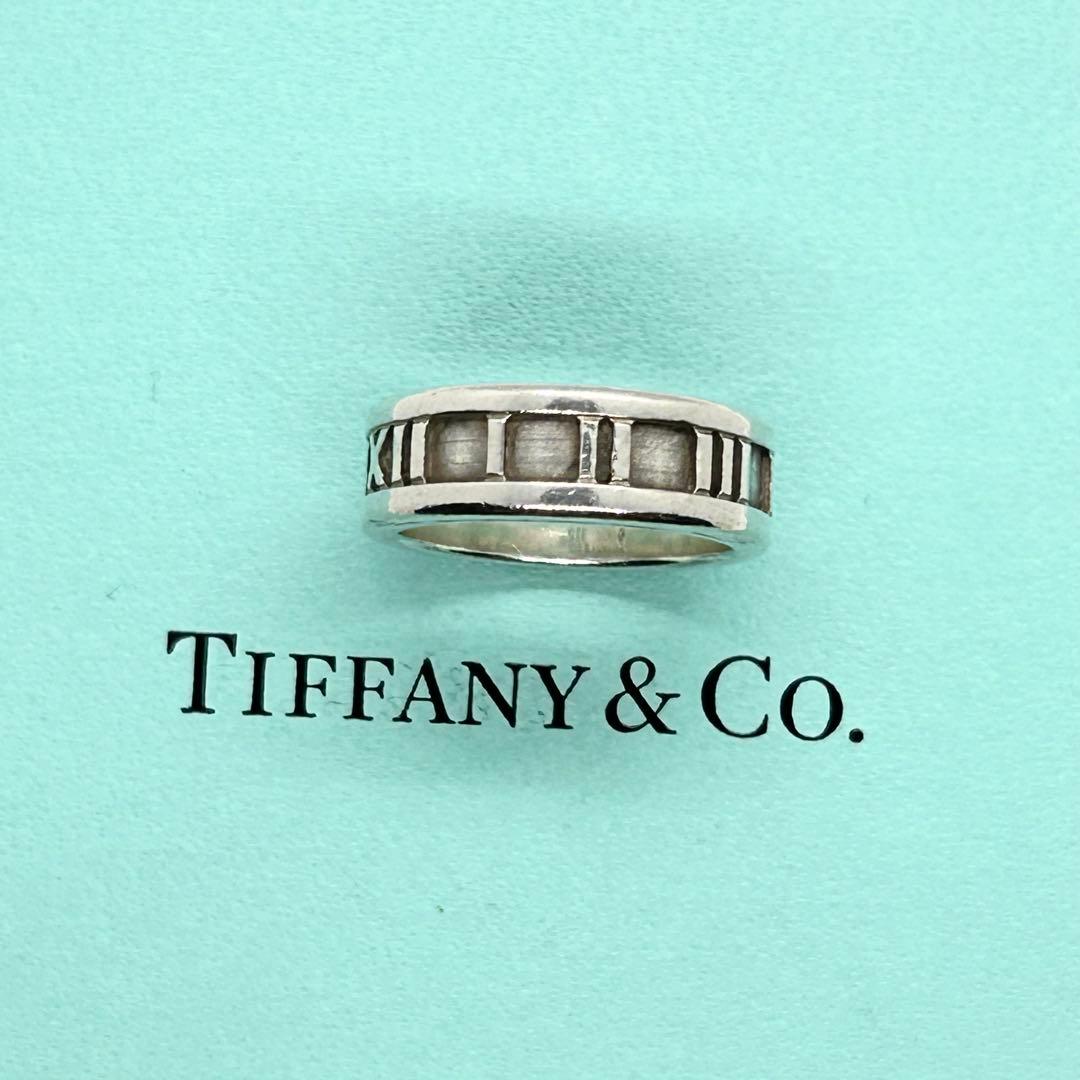 TIFFANY ティファニー アトラス リング SV925 8号 上品 定番